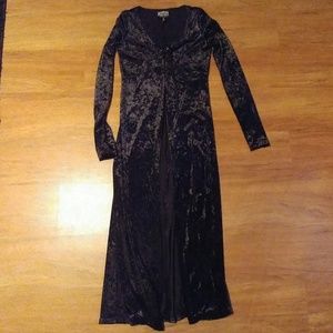 Lip Service Crushed Velvet Long Dress